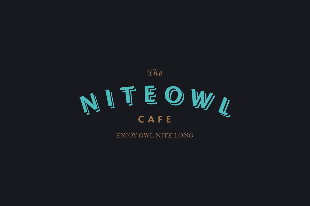 Niteowl咖啡館品牌設計