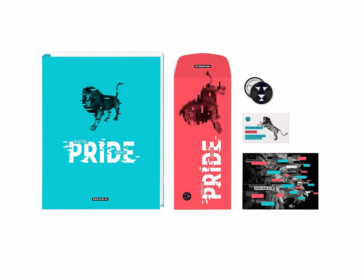 互聯網營銷企業Pride品牌形象設計