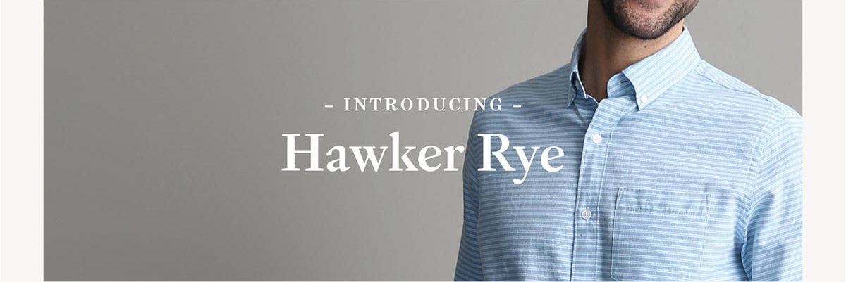 Hawker Rye服裝品牌形象賞析