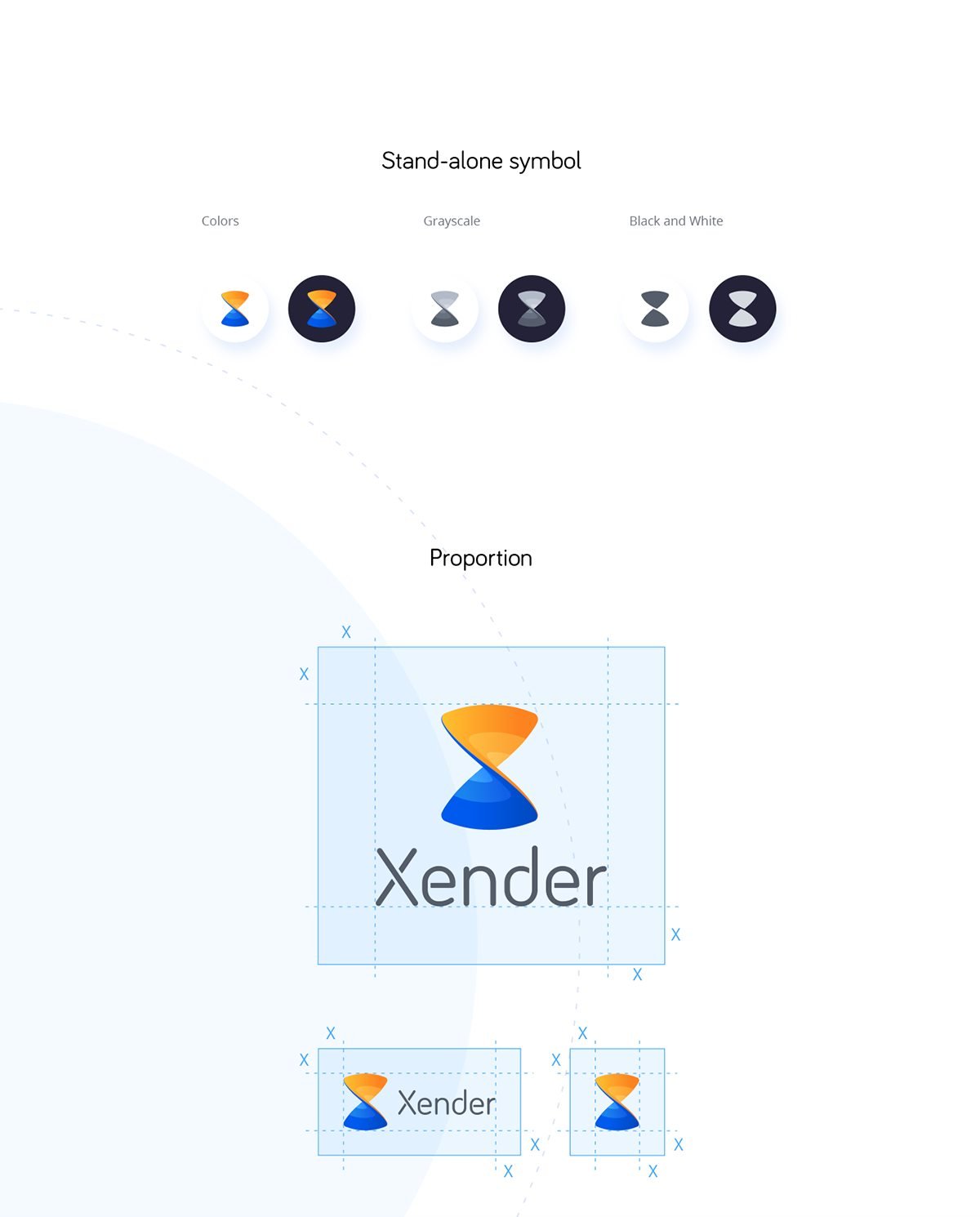 xend 品牌視覺設計分享 標志設計