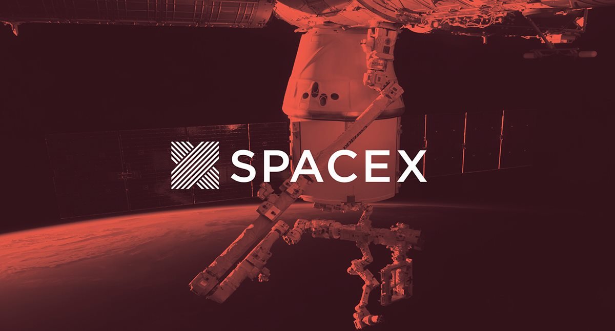 SpaceX美國航天科技品牌視覺設計