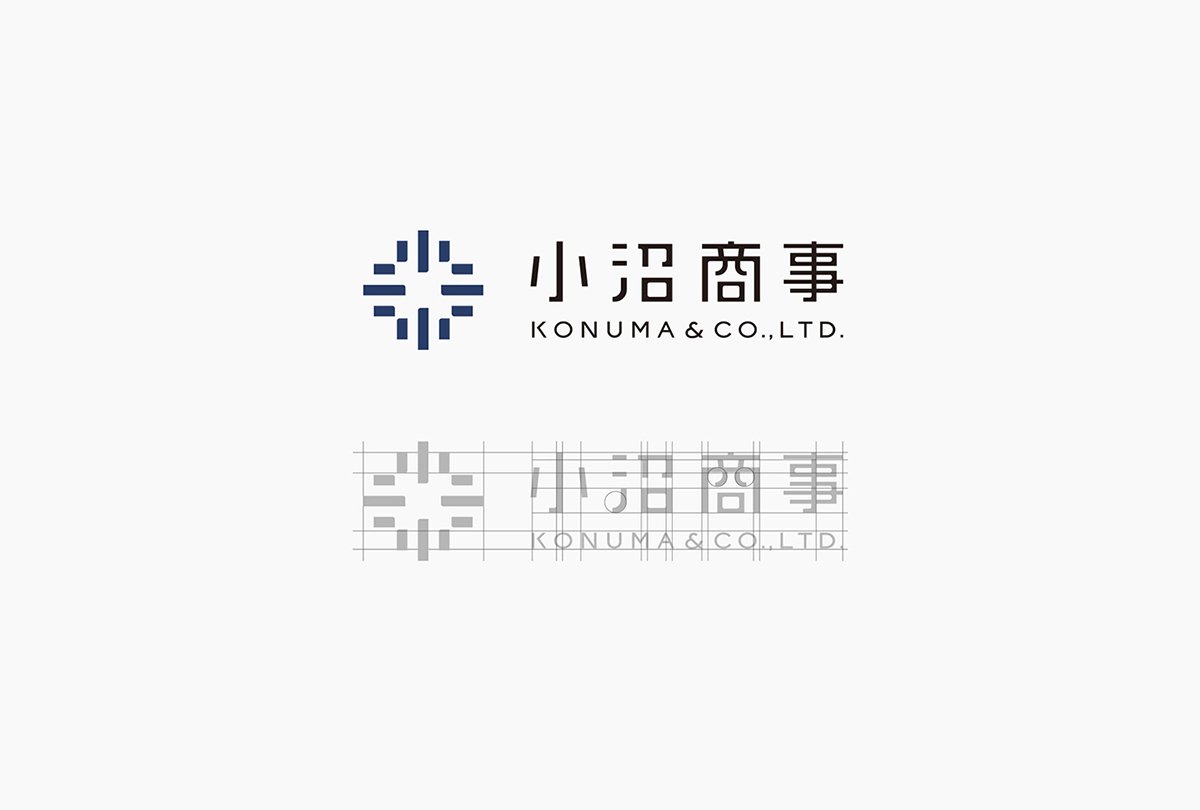 大沼先生畫冊VI設計  標志設計