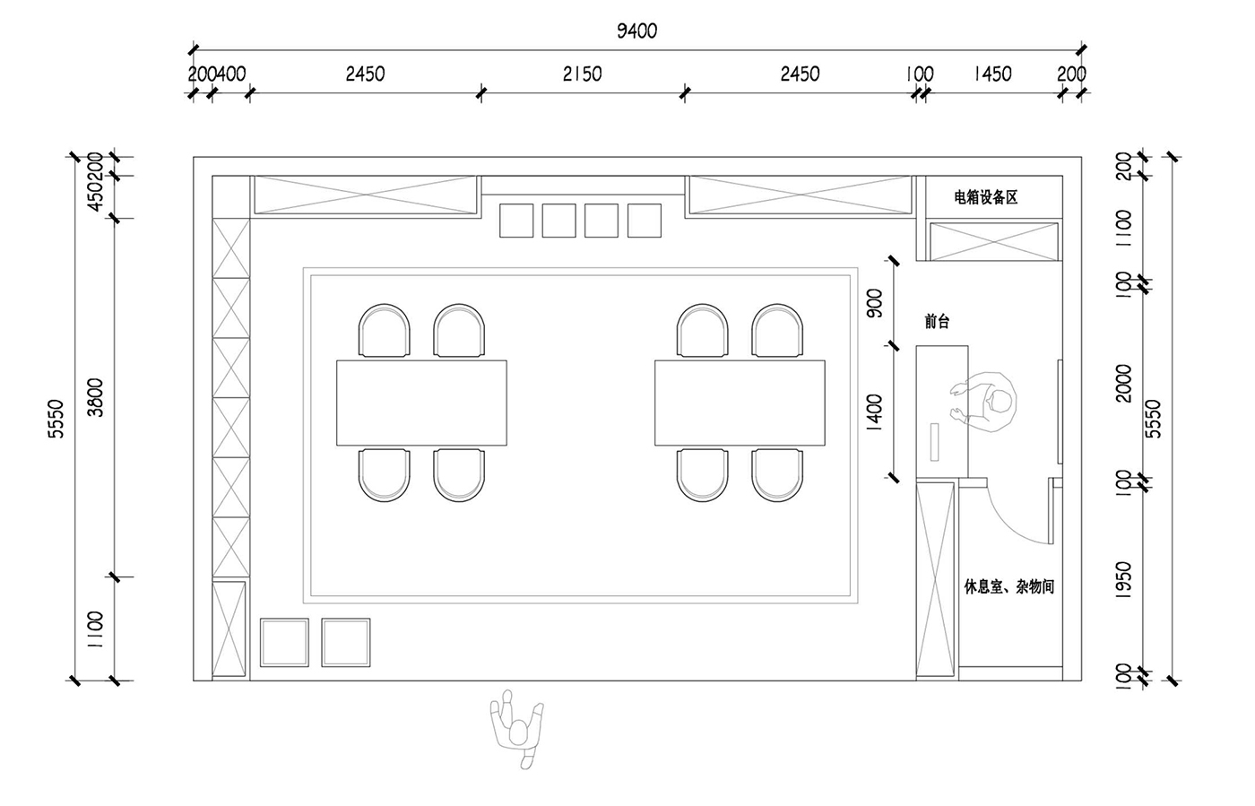 CAMBAS輕奢珠寶品牌空間設(shè)計-深圳左右格局